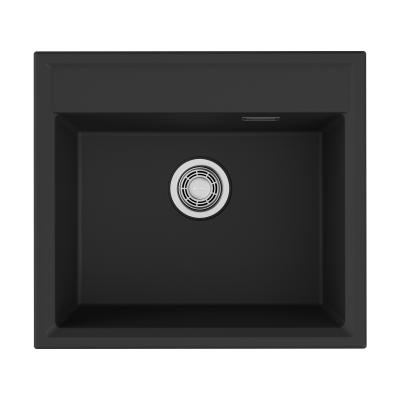 Гранитная мойка Omoikiri Daisen 57-BL Artgranit/черный