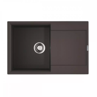 Гранитная мойка Omoikiri Daisen 78T-DC Tetogranit/темный шоколад