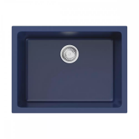 Гранитная мойка Omoikiri Okinoshima 61-U/I-IB Matt Natceramic/indigo blue матовый