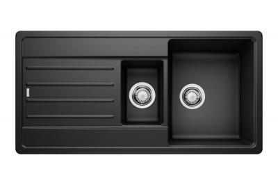 Гранитная мойка Blanсo LEGRA 6 S SILGRANIT черный