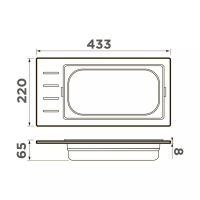 Omoikiri DC-01-1-GB