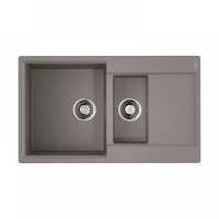 Гранитная мойка Omoikiri Daisen 86-2-GR Artgranit/leningrad grey
