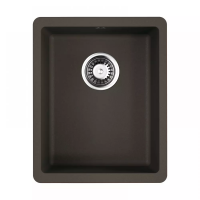 Гранитная мойка Omoikiri Kata 34-U-DC Artgranit/темный шоколад