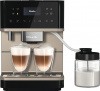 Кофемашина Miele CM 6360 MilkPerfection Obsidian Black/CleanSteel Metal