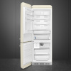Холодильник с нижней морозилкой Smeg FAB38LCR