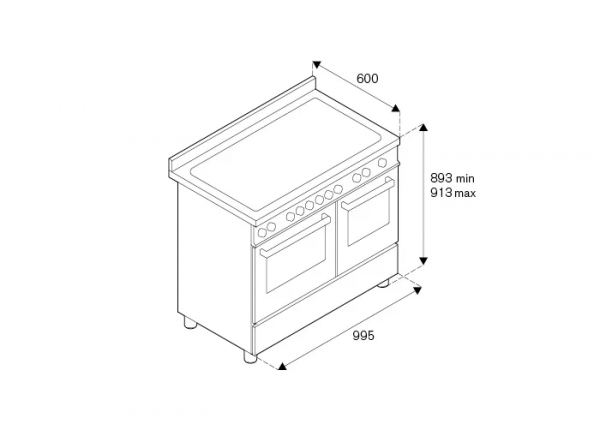 Центр варочный Bertazzoni PRO105I2EROT