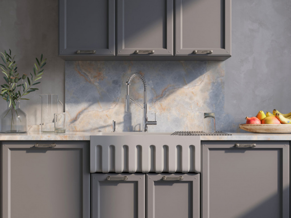 Гранитная мойка Omoikiri Mikura 76-WH Glossy Natceramic/белый глянцевый
