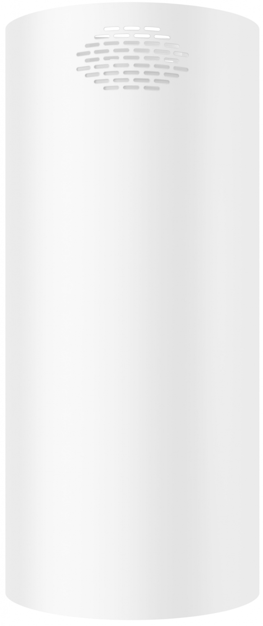 Вытяжка кухонная цилиндрическая островная MEFERI TUBE40WH ISLA COMFORT PLUS, 40 см, белая, производительность 1200 м3/ч, 5 скоростей, режимы отвод и рециркуляция, сенсорное управление, гарантия 3 года