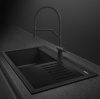 Гранитная мойка Smeg VSGX860MN