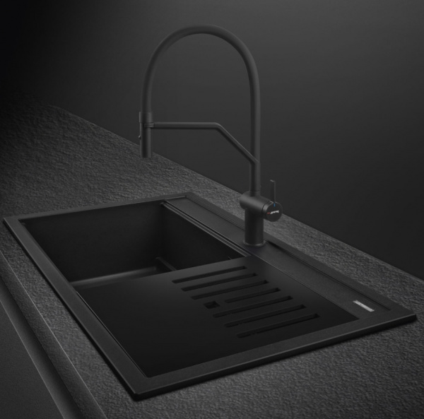 Гранитная мойка Smeg VSGX860MN