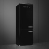 Холодильник с нижней морозилкой Smeg FAB38LBL