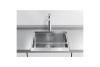 Металлическая мойка Blanсo CLARON 500-U нерж.сталь Durinox с отв. арм. InFino