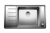 Металлическая мойка Blanсo ANDANO XL 6S-IF Compact нерж.сталь с зеркальной полировкой чаша справа