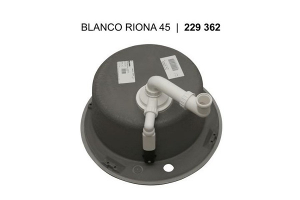 Гранитная мойка Blanсo RIONA 45 SILGRANIT белый