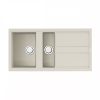Гранитная мойка Omoikiri Kitagawa 100-2-WH Artceramic/белый