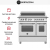 Центр варочный Bertazzoni HER95I2EXT
