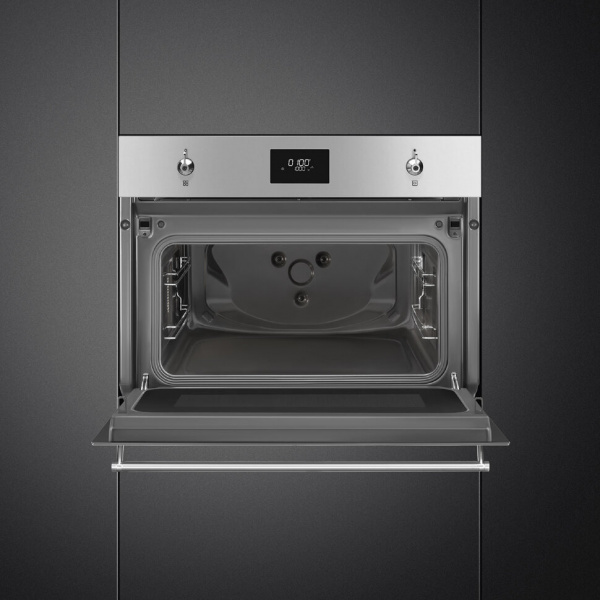 Печь микроволновая встраиваемая Smeg SO4301M0X