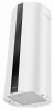 Вытяжка кухонная цилиндрическая островная MEFERI TUBE40WH ISLA COMFORT PLUS, 40 см, белая, производительность 1200 м3/ч, 5 скоростей, режимы отвод и рециркуляция, сенсорное управление, гарантия 3 года