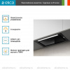 Полновстраиваемая вытяжка Elica HIDDEN ADV PLUS @ BLGL/A/52