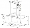 Наклонная вытяжка Kuppersbusch DW 8500.0 S