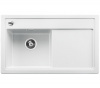 Гранитная мойка Blanсo BLANCO ZENAR 45S (чаша слева) SILGRANIT белый с кл.-авт. InFino