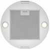 Вытяжка кухонная цилиндрическая островная MEFERI TUBE40WH ISLA COMFORT PLUS, 40 см, белая, производительность 1200 м3/ч, 5 скоростей, режимы отвод и рециркуляция, сенсорное управление, гарантия 3 года