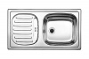 Металлическая мойка Blanсo FLEX mini нерж. сталь матовая