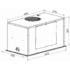Полновстраиваемая вытяжка Kaiser EA 546 W Eco
