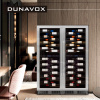 Шкаф винный Винный холодильник (шкаф) компрессорный Dunavox DX-104.375DSS