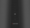Вытяжка кухонная цилиндрическая островная MEFERI TUBE40BK ISLA COMFORT PLUS, 40 см, черная, производительность 1200 м3/ч, 5 скоростей, режимы отвод и рециркуляция, сенсорное управление, гарантия 3 года