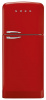 Холодильник с верхней морозилкой Smeg FAB50RRD