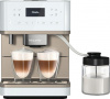 Кофемашина Miele CM 6360 MilkPerfection Lotos white/CleanSteel Metal