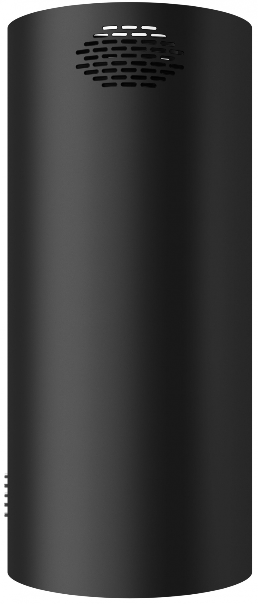 Вытяжка кухонная цилиндрическая островная MEFERI TUBE40BK ISLA POWER, 40 см, черная, производительность 850 м3/ч, 3 скорости, низкий уровень шума, режимы отвод и рециркуляция, гарантия 3 года