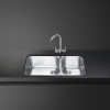 Металлическая мойка Smeg UM45