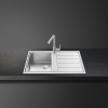 Металлическая мойка Smeg LDR861-2
