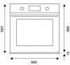 Электрический духовой шкаф Bertazzoni F6011MODVPTC/23