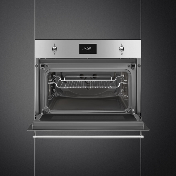 Печь микроволновая встраиваемая Smeg SO4301M0X