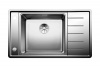 Металлическая мойка Blanсo ANDANO XL 6S-IF Compact нерж.сталь с зеркальной полировкой чаша слева