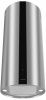 Вытяжка кухонная цилиндрическая островная MEFERI TUBE40IX ISLA COMFORT PLUS, 40 см, серая, производительность 1200 м3/ч, 5 скоростей, режимы отвод и рециркуляция, сенсорное управление, гарантия 3 года
