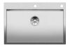 Металлическая мойка Blanсo ZEROX 700-IF/A нерж.сталь Durinox с отв. арм. InFino