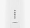 Вытяжка кухонная цилиндрическая островная MEFERI TUBE40WH ISLA POWER, 40 см, белая, производительность 850 м3/ч, 3 скорости, низкий уровень шума, режимы отвод и рециркуляция, гарантия 3 года