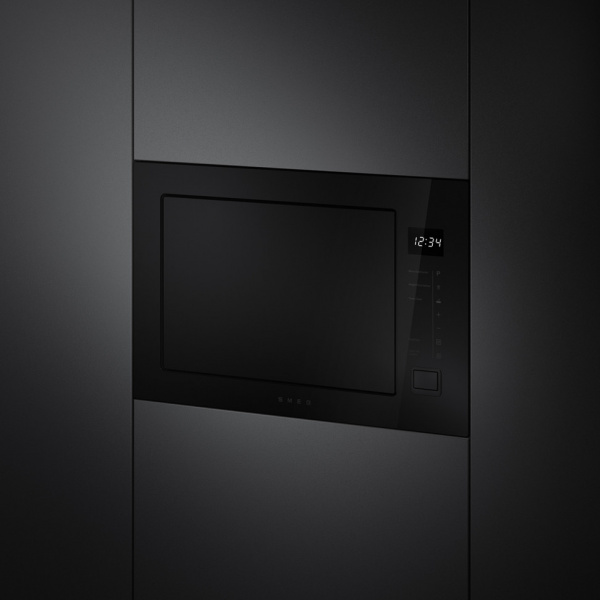 Печь микроволновая встраиваемая Smeg FMI225BI