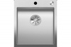 Металлическая мойка Blanсo CLARON 400-IF/A нерж.сталь Durinox с отв. арм. InFino
