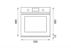 Электрический духовой шкаф Bertazzoni FMOD6093ESB1
