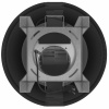 Вытяжка кухонная цилиндрическая островная MEFERI TUBE40BK ISLA COMFORT PLUS, 40 см, черная, производительность 1200 м3/ч, 5 скоростей, режимы отвод и рециркуляция, сенсорное управление, гарантия 3 года