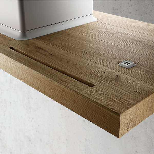 Островная вытяжка Elica BIO ISLAND WH/A/120 ROVERE