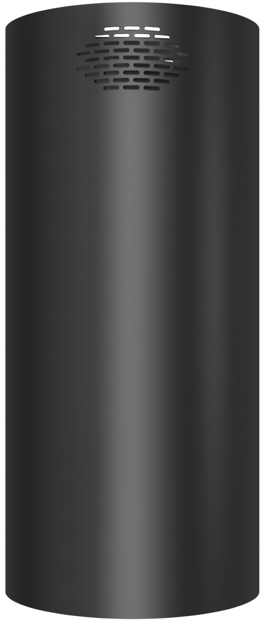 Вытяжка кухонная цилиндрическая островная MEFERI TUBE40BK ISLA COMFORT PLUS, 40 см, черная, производительность 1200 м3/ч, 5 скоростей, режимы отвод и рециркуляция, сенсорное управление, гарантия 3 года
