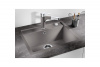 Гранитная мойка Blanсo DALAGO 6-F SILGRANIT PuraDur кофе с клапаном-автоматом