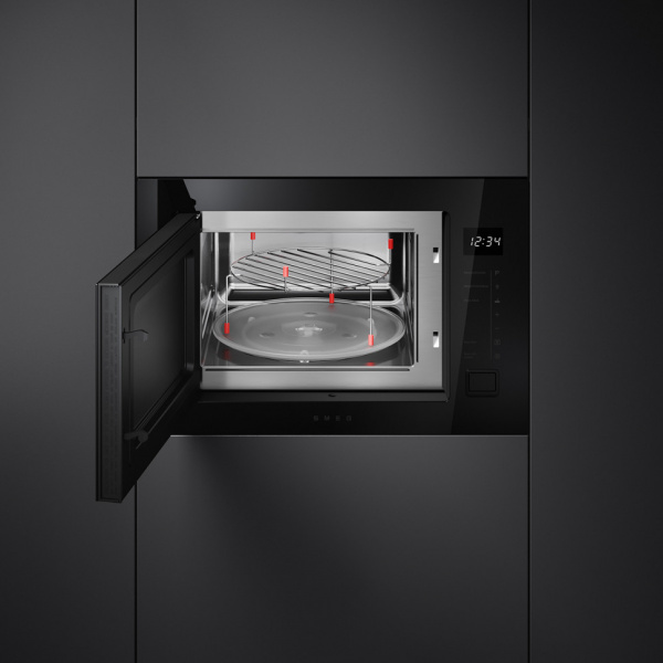 Печь микроволновая встраиваемая Smeg FMI225BI