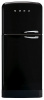 Холодильник с верхней морозилкой Smeg FAB50LBL